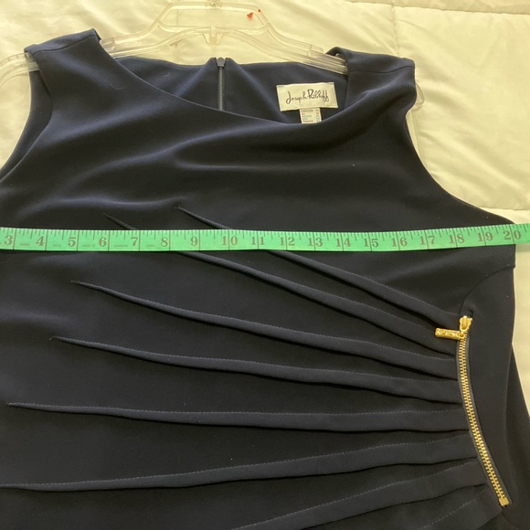 Joseph Ribkoff Black Sunburst Pattern Dress - Picture 6 of 6